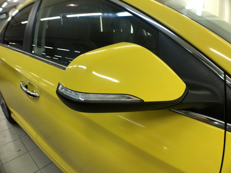 Hyundai Sonata смена цвета на желтый чтобы можно работать в такси